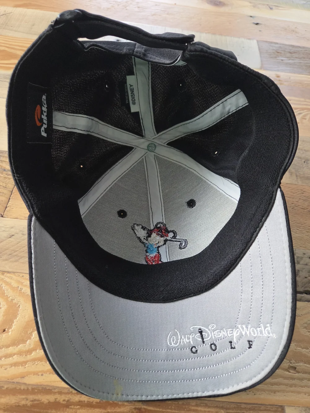 Disney Parks Black Golfing Mickey Mouse Cap
